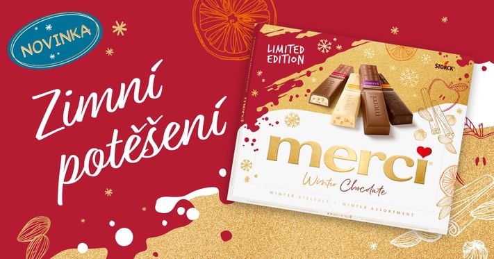 merci Winter Chocolate – ten nejdelikátnější způsob, jak říct děkuji na konci roku!